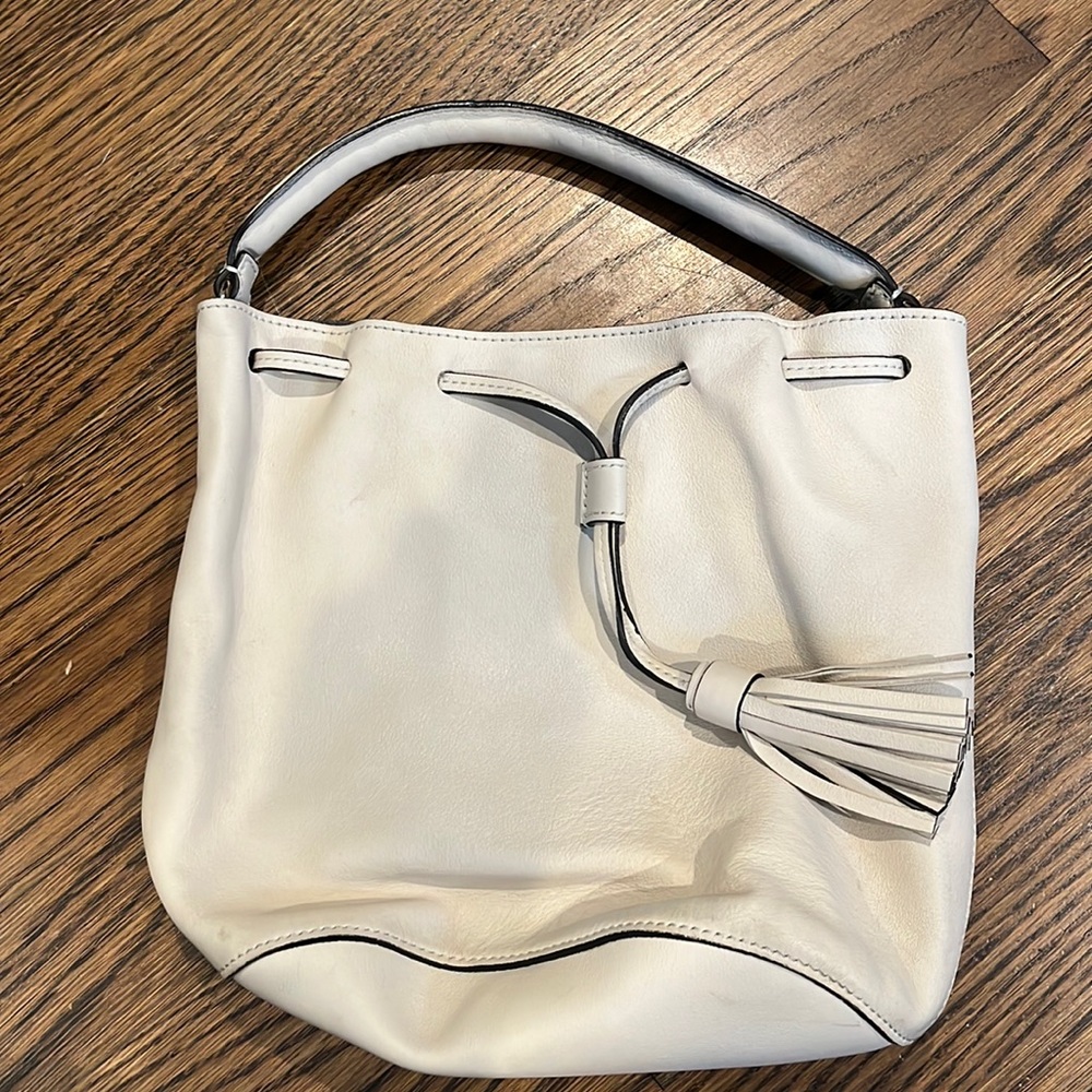 Anya Hindmarch bag creamy white